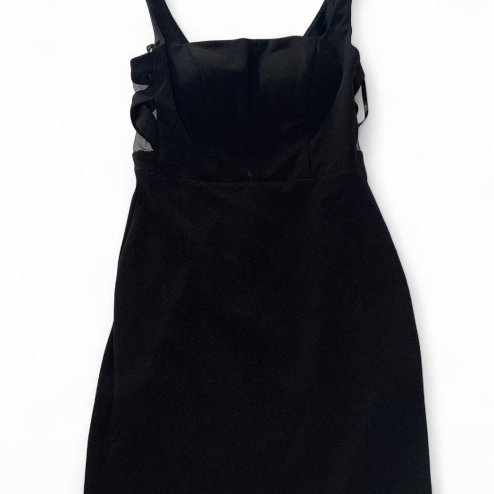 B Darlin Elegant Black Strapless Dress